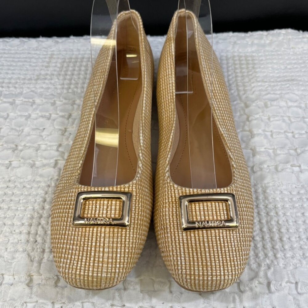 Nautica Halsell Women's Beige Shoes/Flats Size 10 SKU 5104